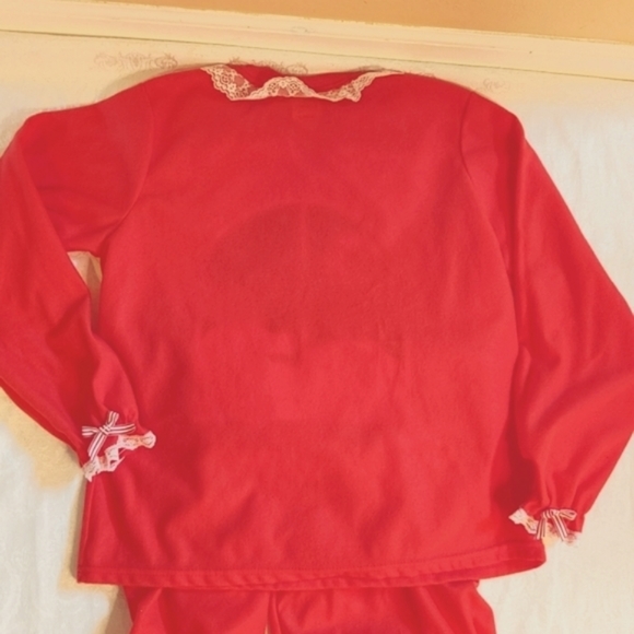 Girl's Lightweight Christmas Pajama Set - Picture 8 of 10